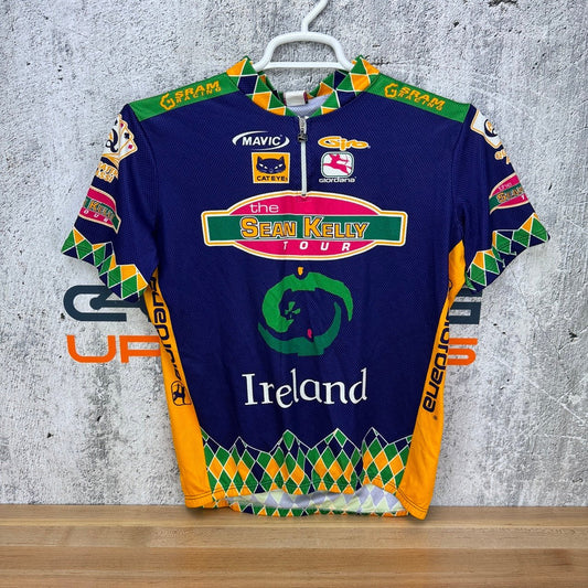 Giordana Sean Kelly Tour Ireland Quarter Zip  Men's XL Cycling Jersey