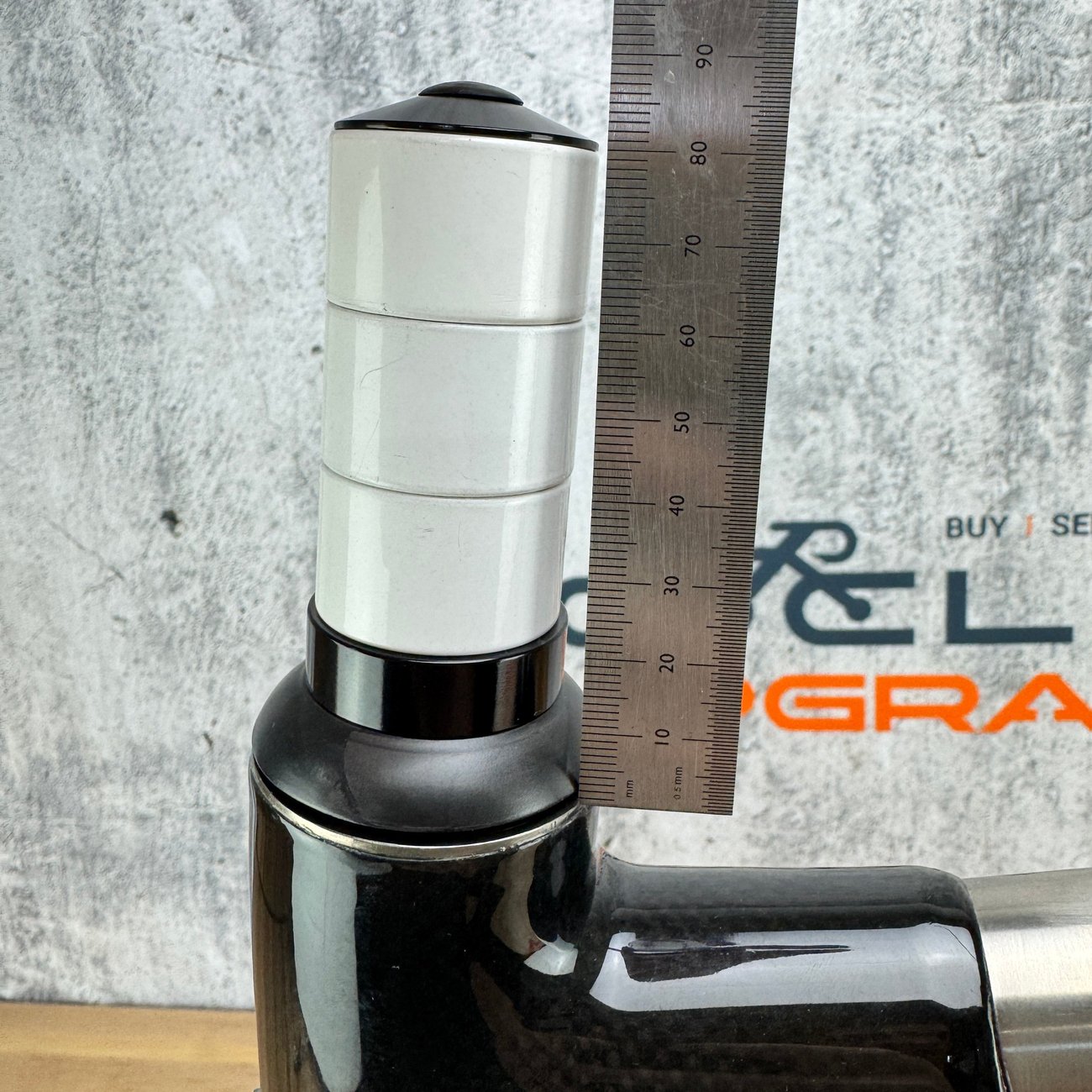 Guru Tantrik Carbon Titanium 58cm Rim Brake Frameset 700c Easton EC90 Fork