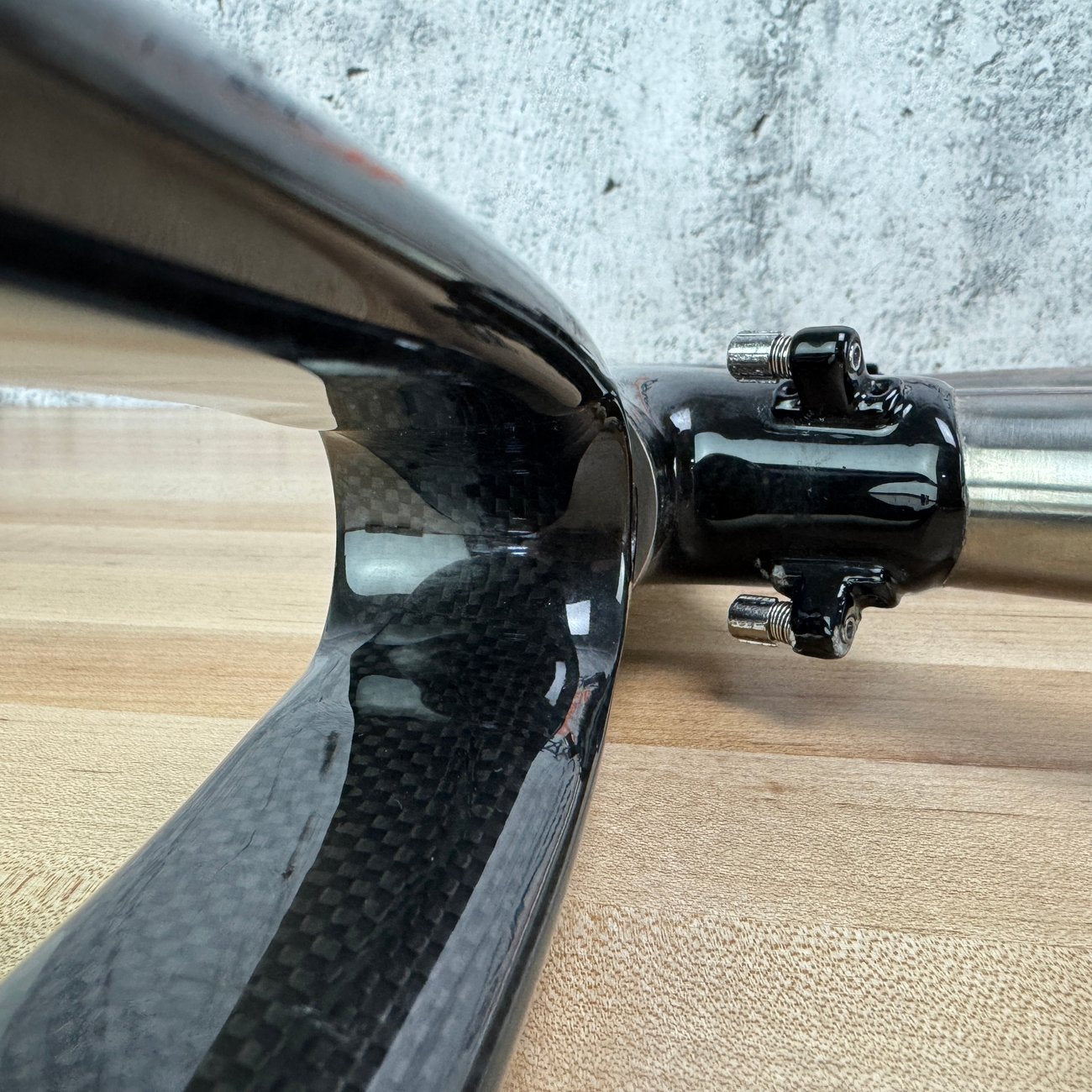 Guru Tantrik Carbon Titanium 58cm Rim Brake Frameset 700c Easton EC90 Fork
