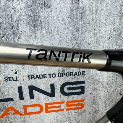 Guru Tantrik Carbon Titanium 58cm Rim Brake Frameset 700c Easton EC90 Fork