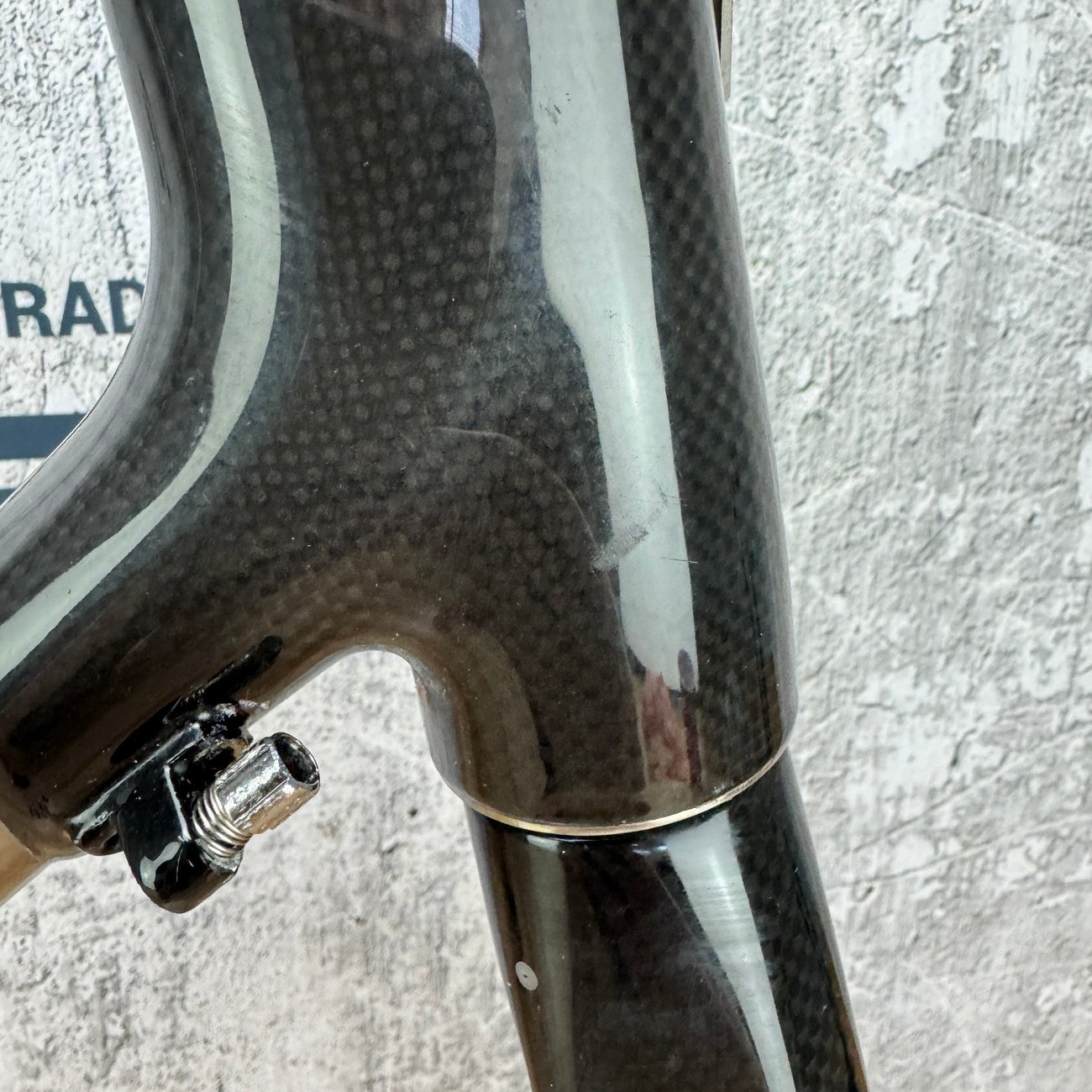 Guru Tantrik Carbon Titanium 58cm Rim Brake Frameset 700c Easton EC90 Fork