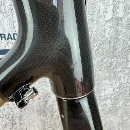Guru Tantrik Carbon Titanium 58cm Rim Brake Frameset 700c Easton EC90 Fork