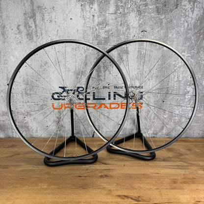 H Plus Son TB 14 Alloy Clincher Wheelset 700c Rim Brake Campagnolo Record Hubs