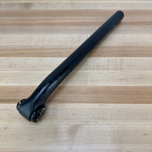 Enve Twin-Bolt 30.9mm Carbon 25mm Setback 400mm Seatpost 215g