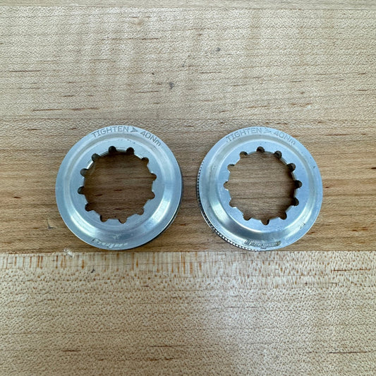 Hope Silver Centerlock Disc Brake Rotor Internal Spline Lockrings 27g