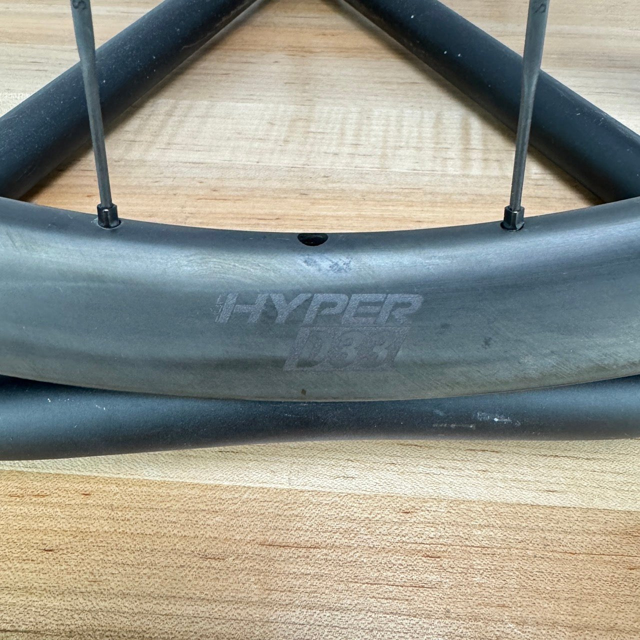Hyper SE D33 Carbon Tubeless Disc Brake Wheelset 700c 1364g