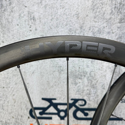 Hyper SE D33 Carbon Tubeless Disc Brake Wheelset 700c 1364g