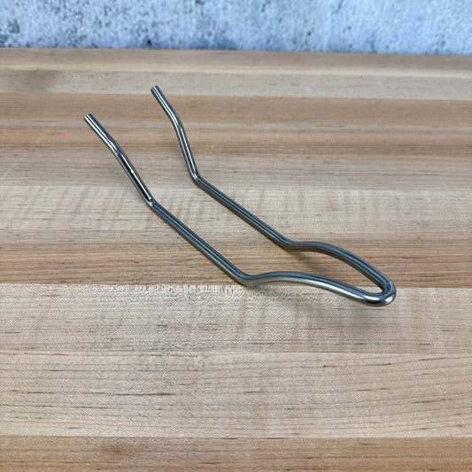 Infinity Bike Seat Polished 7x7mm Stainless Steel Replacement Saddle Rails 143g