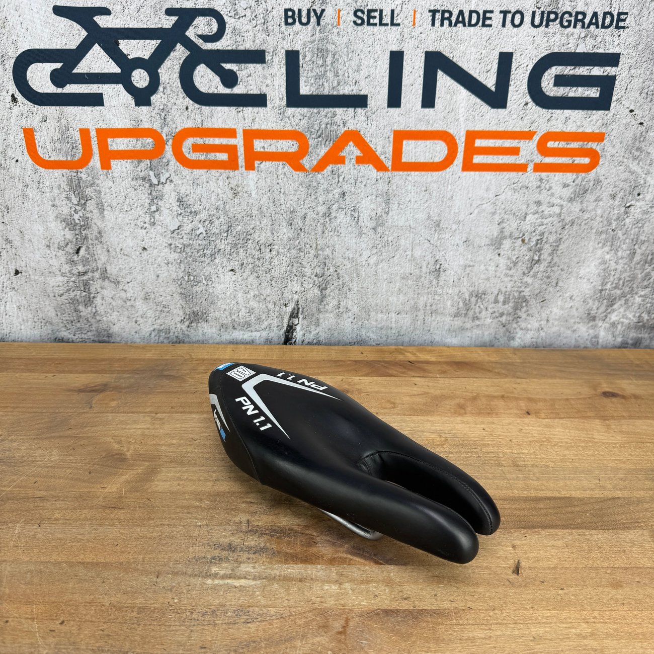 ISM PN 1.1 40 7x7mm Steel Rails 110mm Width Bike Noseless Saddle