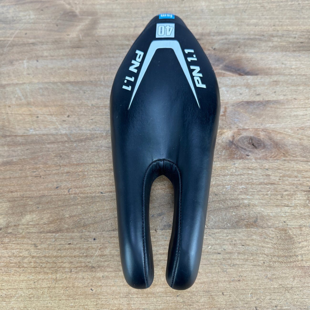 ISM PN 1.1 40 7x7mm Steel Rails 110mm Width Bike Noseless Saddle