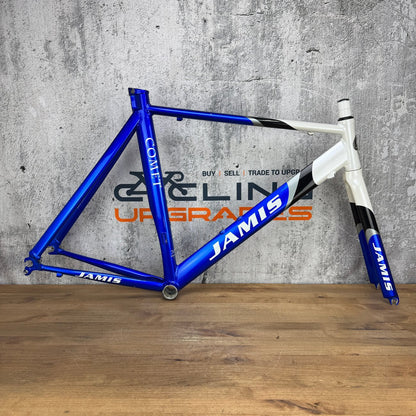 Jamis Comet Blue 54cm Alloy TT/Triathalon Rim Brake Quick Release Frameset 3324g