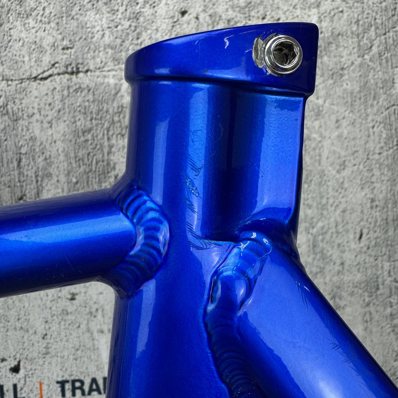 Jamis Comet Blue 54cm Alloy TT/Triathalon Rim Brake Quick Release Frameset 3324g