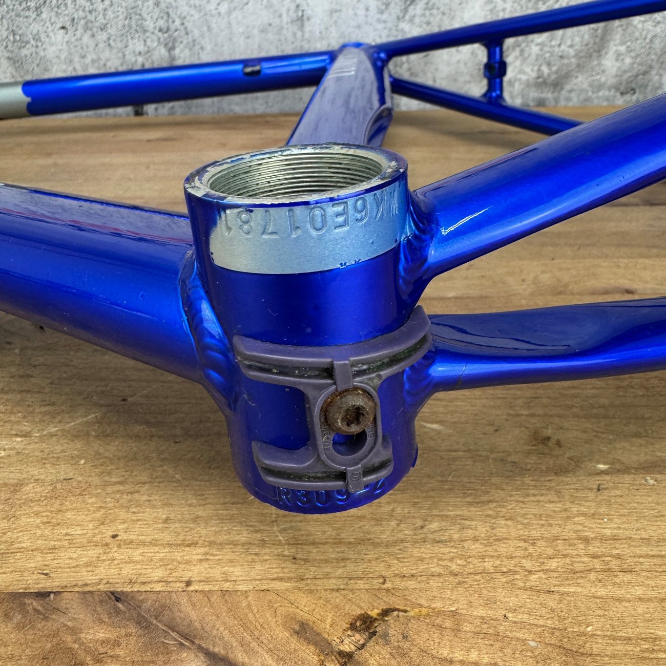 Jamis Comet Blue 54cm Alloy TT/Triathalon Rim Brake Quick Release Frameset 3324g