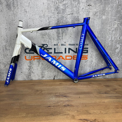Jamis Comet Blue 54cm Alloy TT/Triathalon Rim Brake Quick Release Frameset 3324g