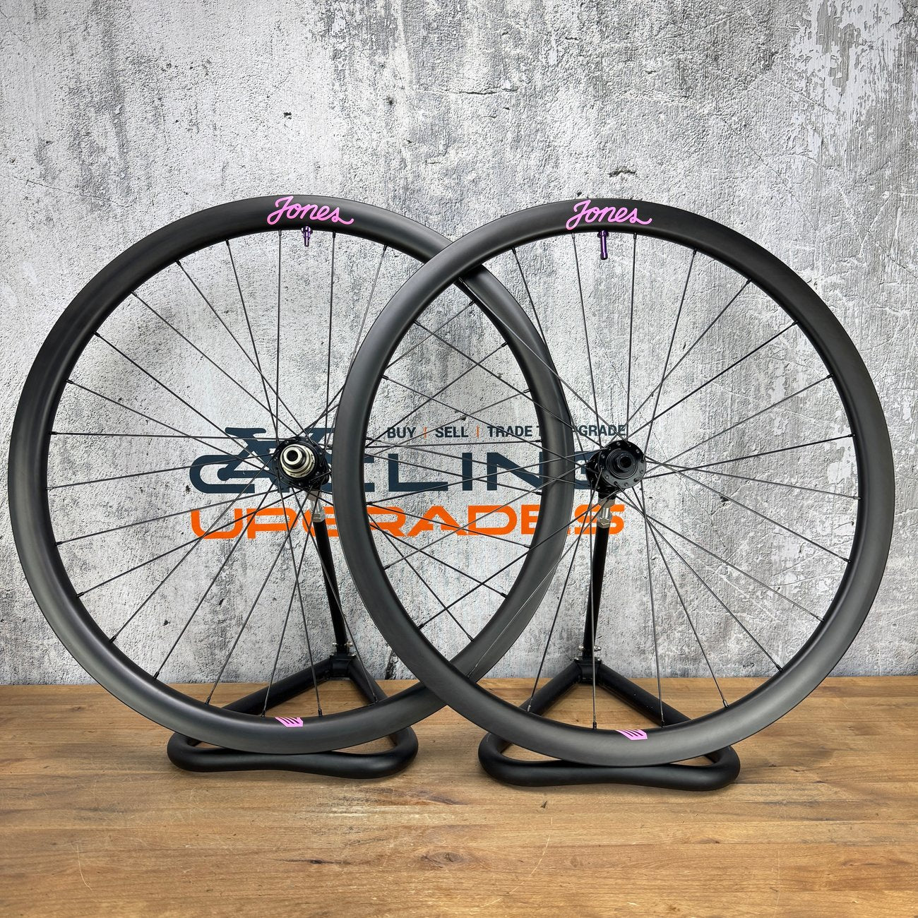 Jones 35 Gravel/All Road Carbon Tubeless Disc Brake Bike Wheelset 700c –