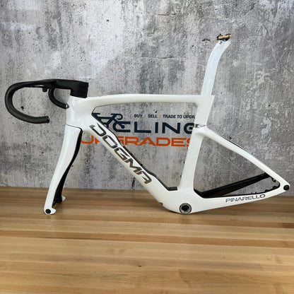 Light Use! 2025 Pinarello Dogma F Size 515 (53.5cm TT) Carbon Disc Frameset 700c