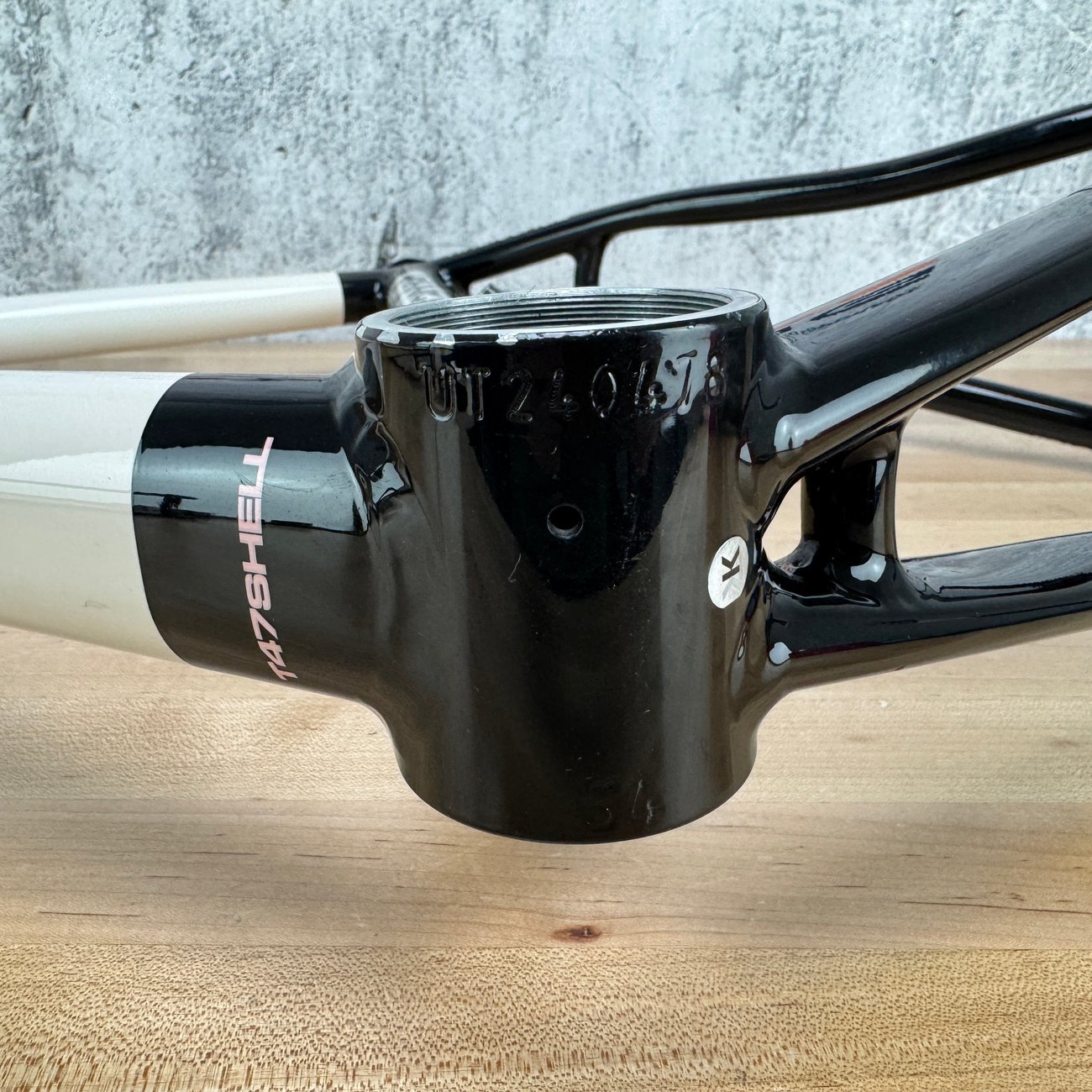 Light Use! 2024 Standert Kreissage Yin Yang 54cm Alloy Disc Brake Frameset 700c