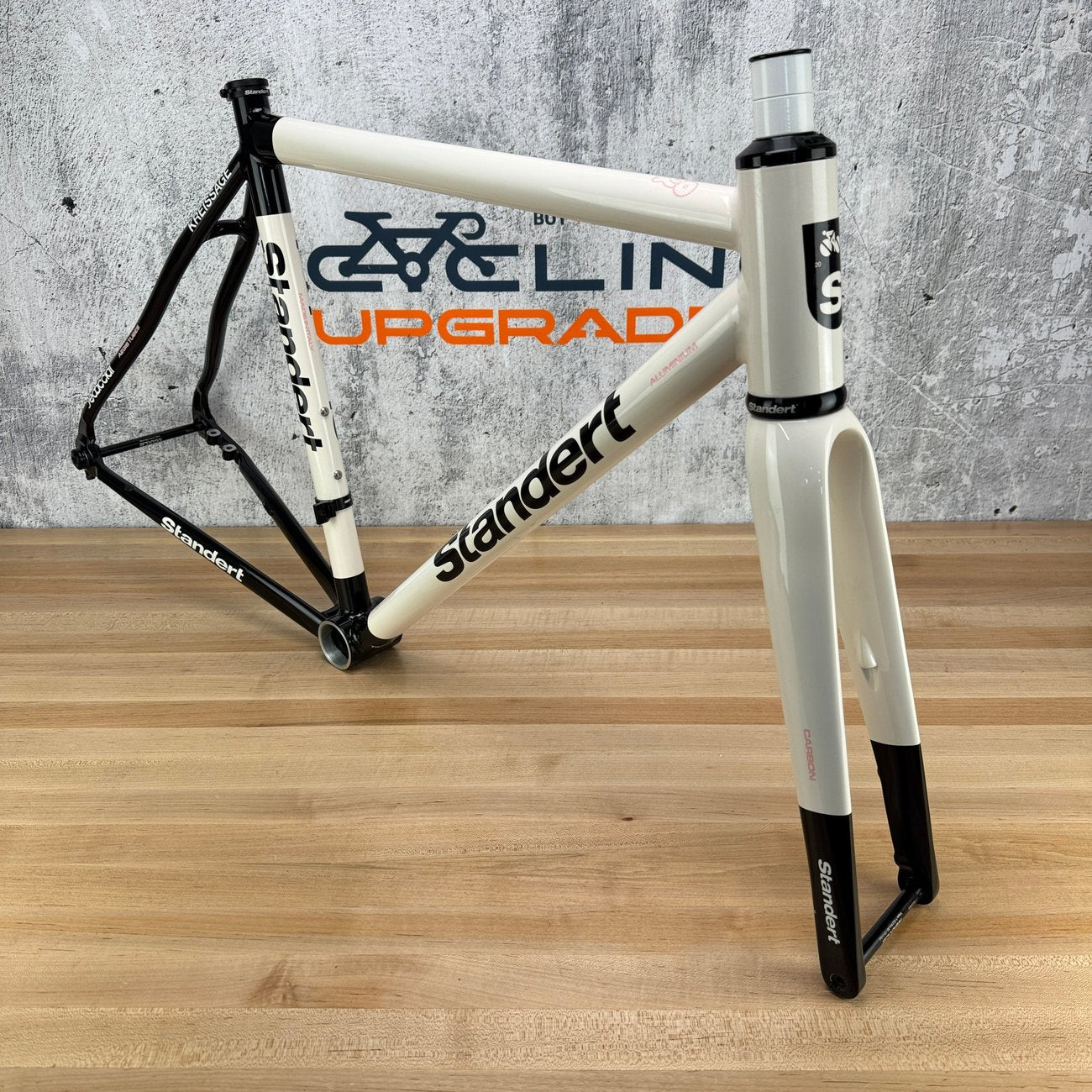 Light Use! 2024 Standert Kreissage Yin Yang 54cm Alloy Disc Brake Frameset 700c