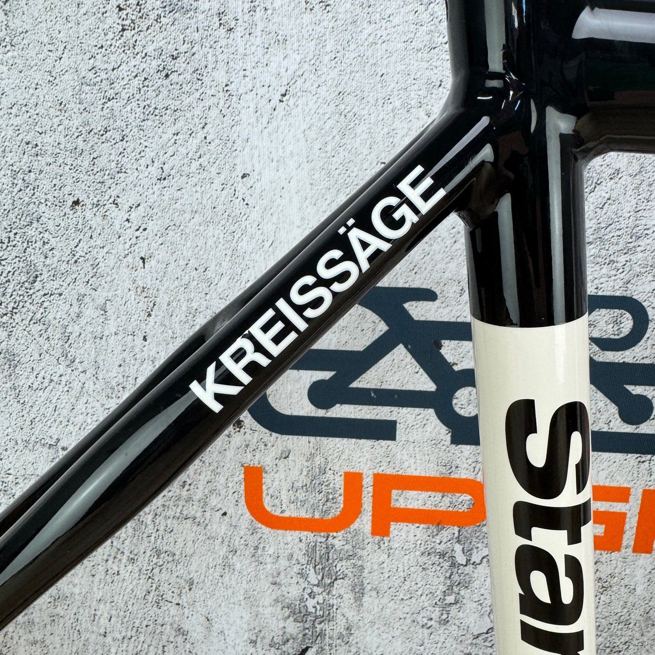 Light Use! 2024 Standert Kreissage Yin Yang 54cm Alloy Disc Brake Frameset 700c