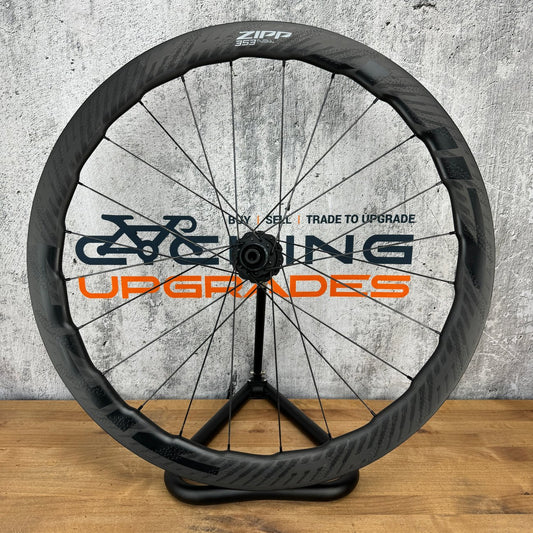 Light Use! Zipp 353 NSW Carbon Tubeless Disc Brake Rear Wheel 700c 696g