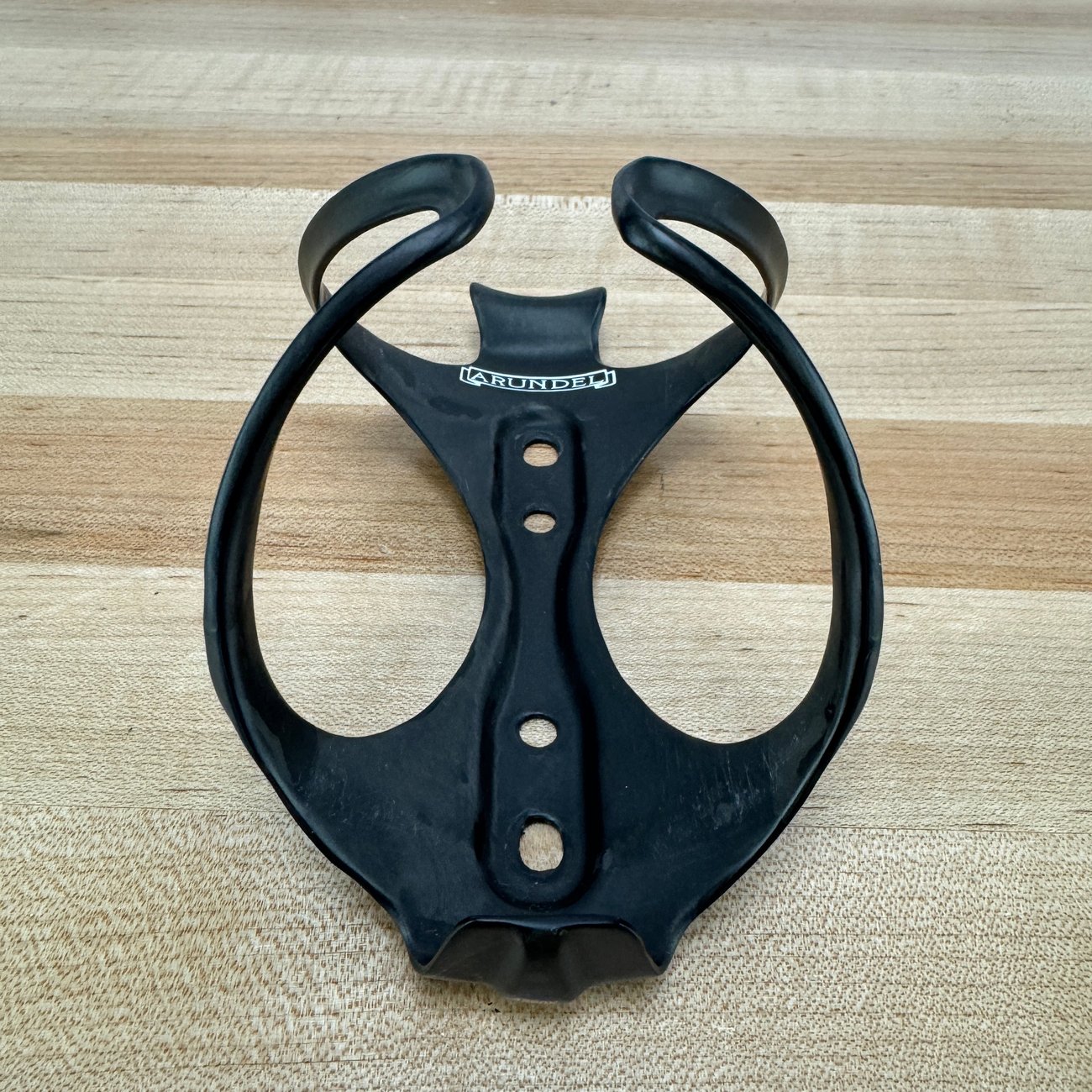 Light Use! Arundel Mandible UD Matte Carbon Single Bike Water Bottle Cage 28g