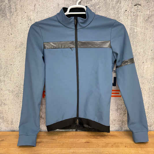 Light Use! Biehler Deep Winter Softshell Men's Small Blue Winter Cycling Jacket