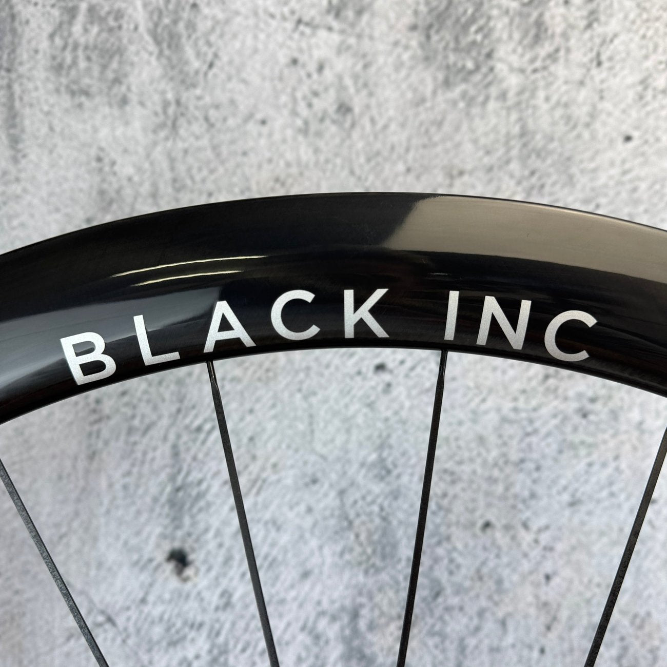 Ridden Once! Black Inc Fourty Five 45mm Carbon Tubeless Bike Wheelset 700c 1605g