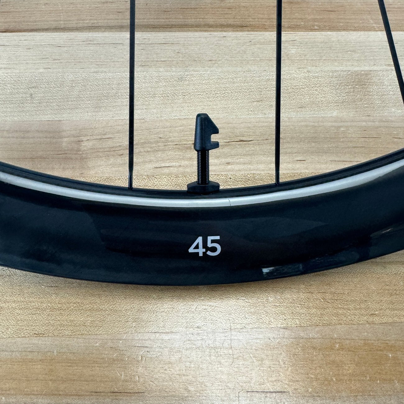 Ridden Once! Black Inc Fourty Five 45mm Carbon Tubeless Bike Wheelset 700c 1605g