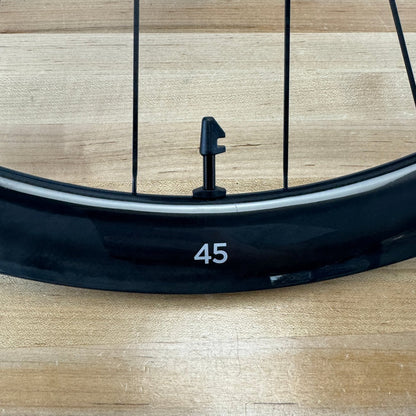 Ridden Once! Black Inc Fourty Five 45mm Carbon Tubeless Bike Wheelset 700c 1605g