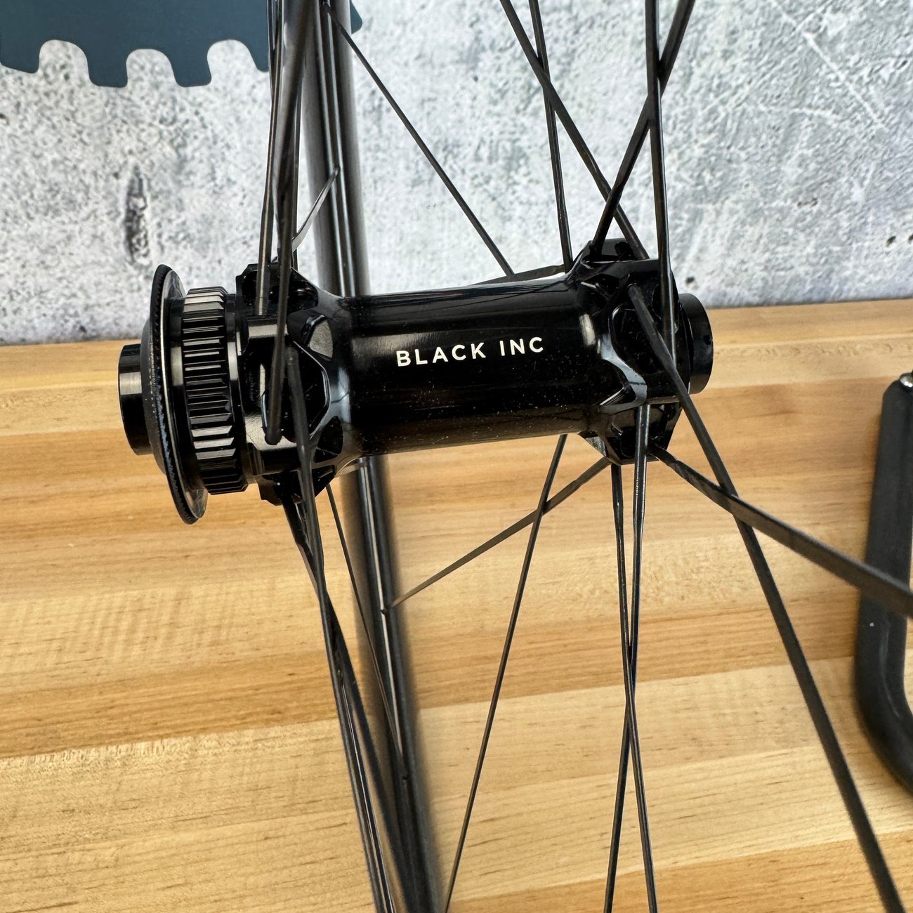 Ridden Once! Black Inc Fourty Five 45mm Carbon Tubeless Bike Wheelset 700c 1605g
