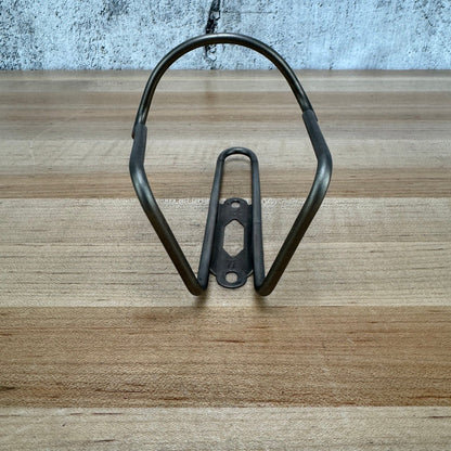 Light Use! Blackburn Swerve Titanium Bike Single Water Bottle Cage 31g