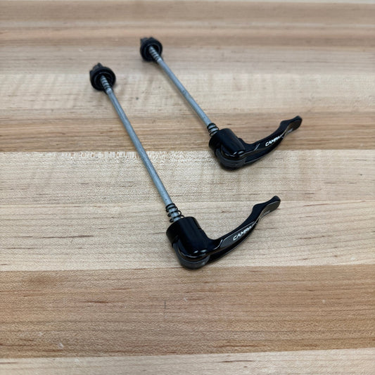 Light Use! Campagnolo 100/130mm Front & Rear Quick Release Skewers