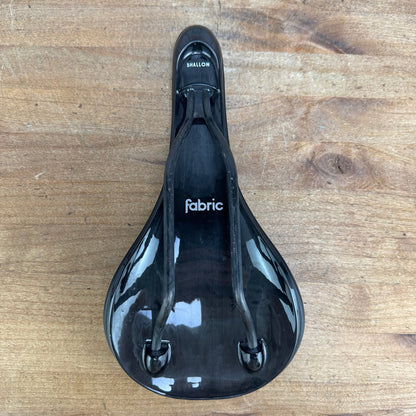 Light Use! Fabric Scoop Shallow Ultimate 142mm 7x10mm Carbon Rails Saddle 198g