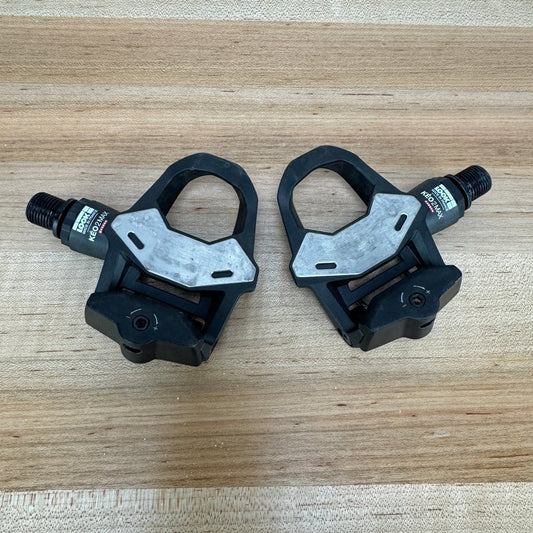 Light Use! Look Keo 2 Max Steel Spindle Carbon Clipless Bike Pedals 251g