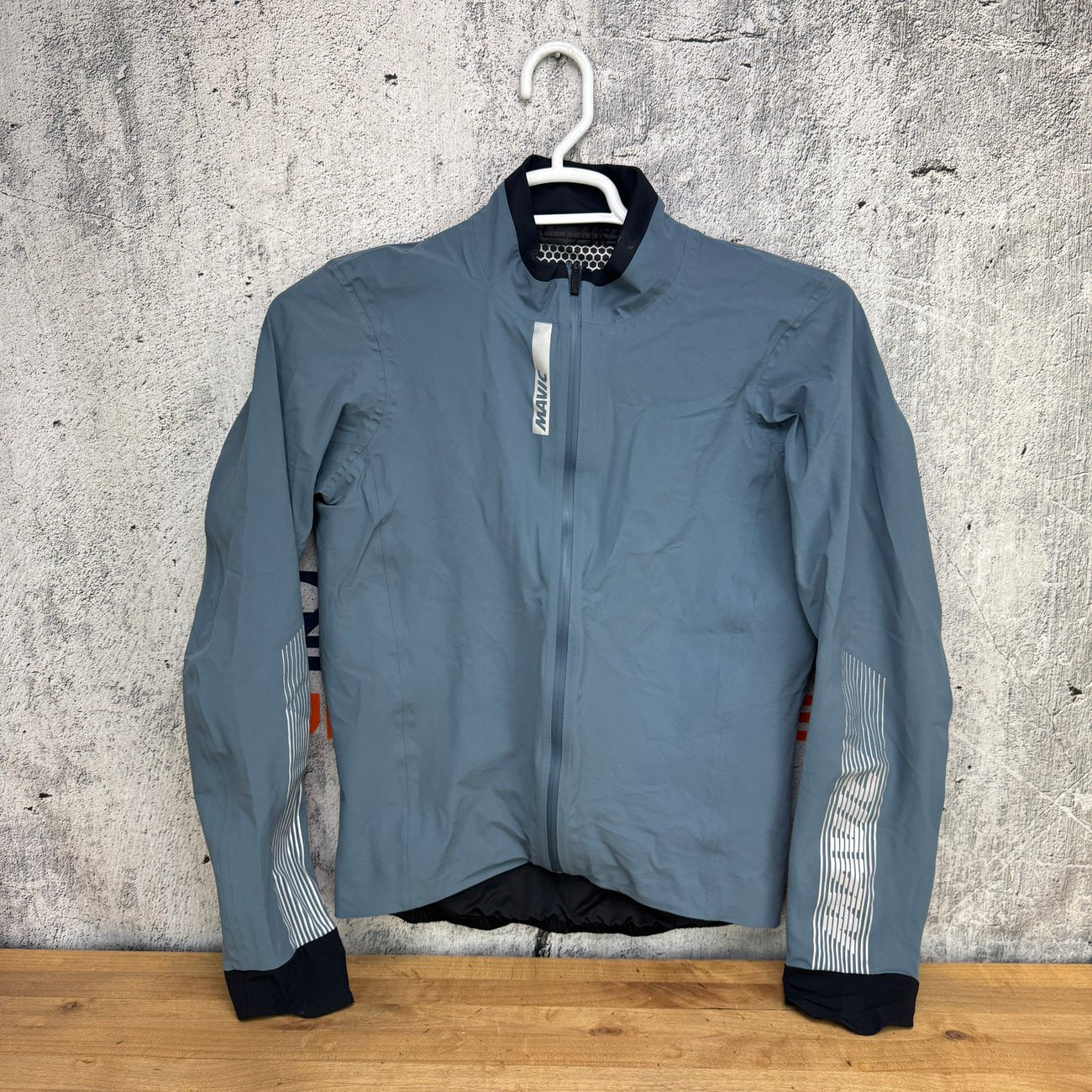 Light Use! Mavic Cosmic Storm Orion Blue Waterproof Men's Medium Cycling Jacket
