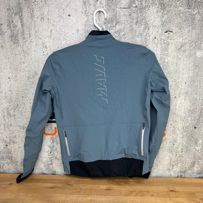 Light Use! Mavic Cosmic Storm Orion Blue Waterproof Men's Medium Cycling Jacket
