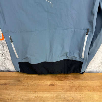 Light Use! Mavic Cosmic Storm Orion Blue Waterproof Men's Medium Cycling Jacket