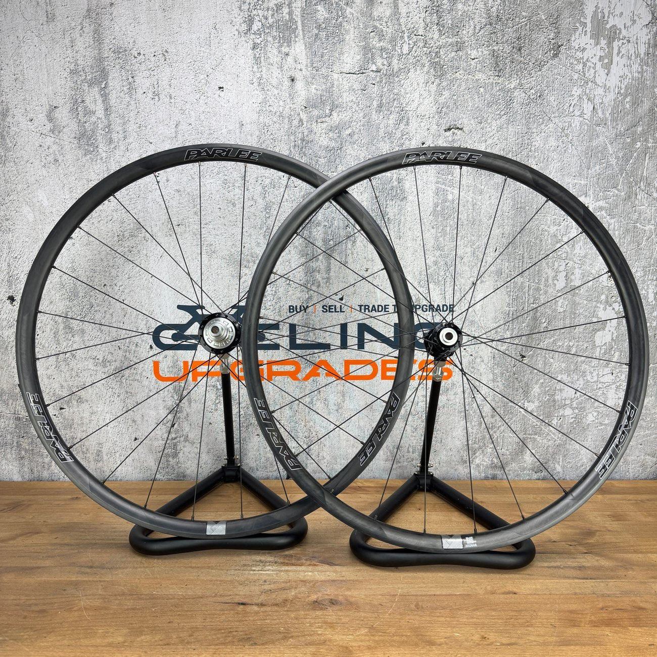 Light Use! PARLEE SkyRidge i9 Torch 23i Disc Brake Carbon Tubeless Wheelset 1500g