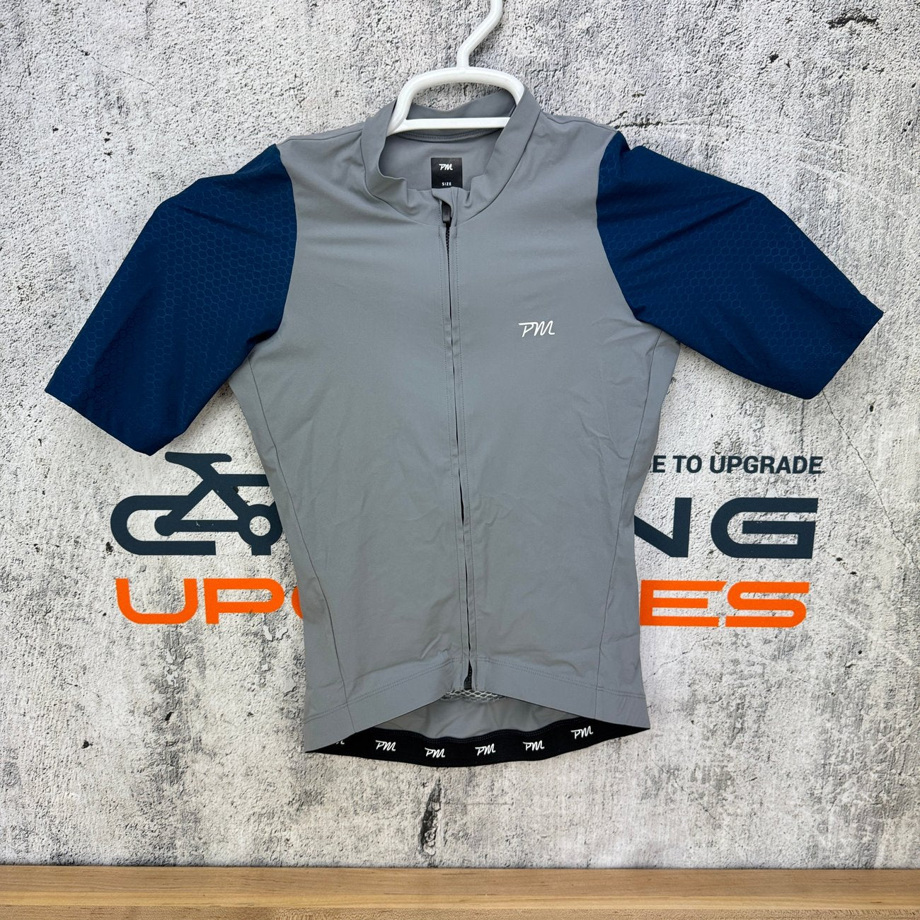 Light Use! Pedal Mafia Pro XXS Grey/Blue Cycling Jersey