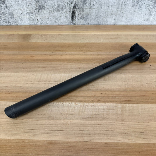 Light Use! Shimano Pro Tharsis XC 31.6 x 400mm Zero Offset Carbon MTB Seatpost