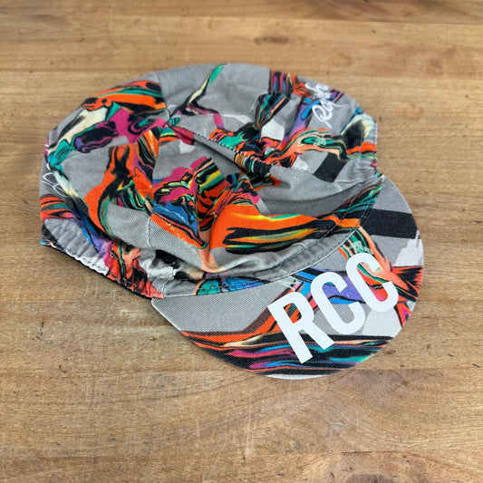 Light Use! Rapha RCC Cycle Club Multi-Color Cycling Cap Limited Edition Hat