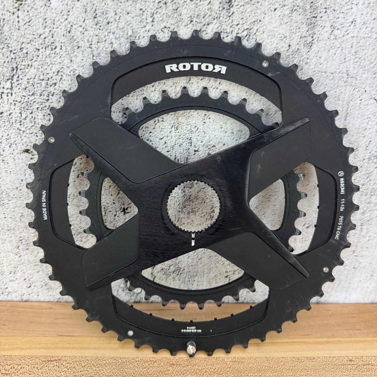 Chain Block Vs Rotor Light Use! Rotor Round 52/36t OCP Direct Mount 11/12-Speed Chainring S ...