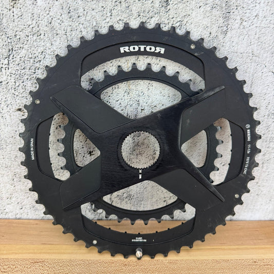 Light Use! Rotor Round 52/36t OCP Direct Mount 11/12-Speed Chainring Set 183g