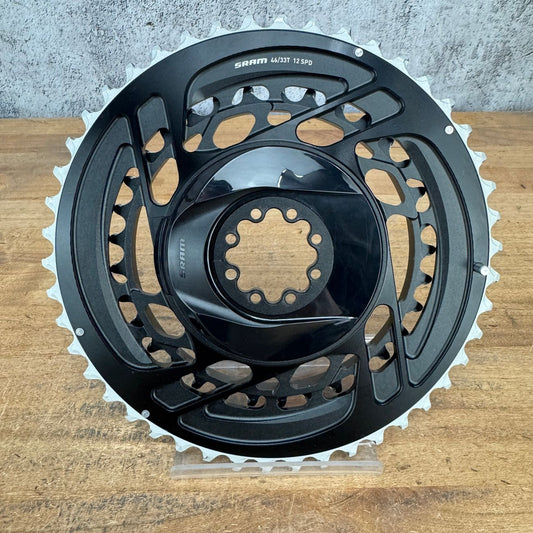 Light Use! SRAM Force AXS D2 46/33t 12-Speed 8-Bolt Direct Mount Chainring Set