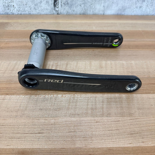 Light Use! SRAM Red AXS E1 172.5mm 48/35t 8-Bolt Crankset Crank Arms DUB Spindle