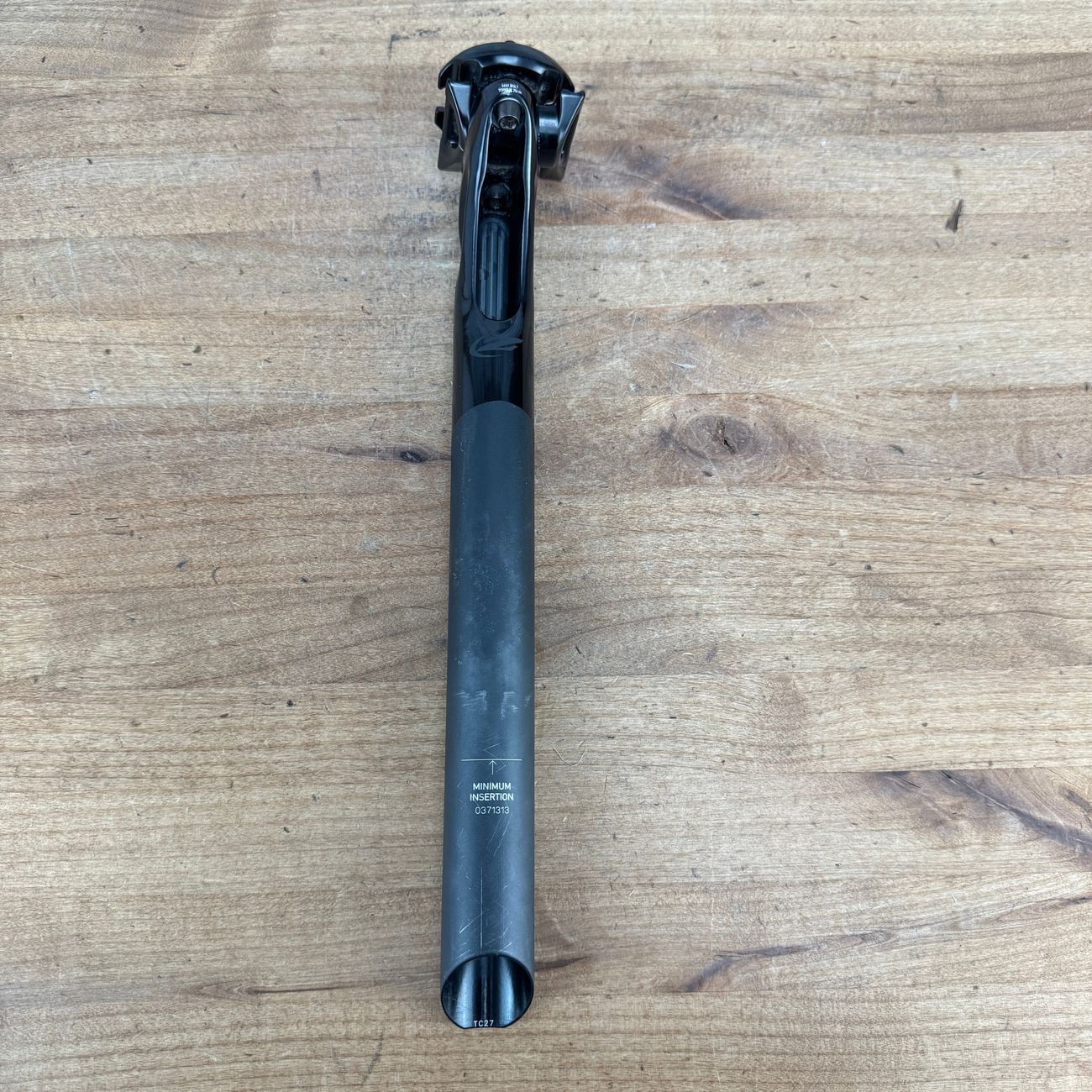 Light Use! Zipp Service Course SL 300mm x 31.6mm 20mm Offset Alloy Seatpost