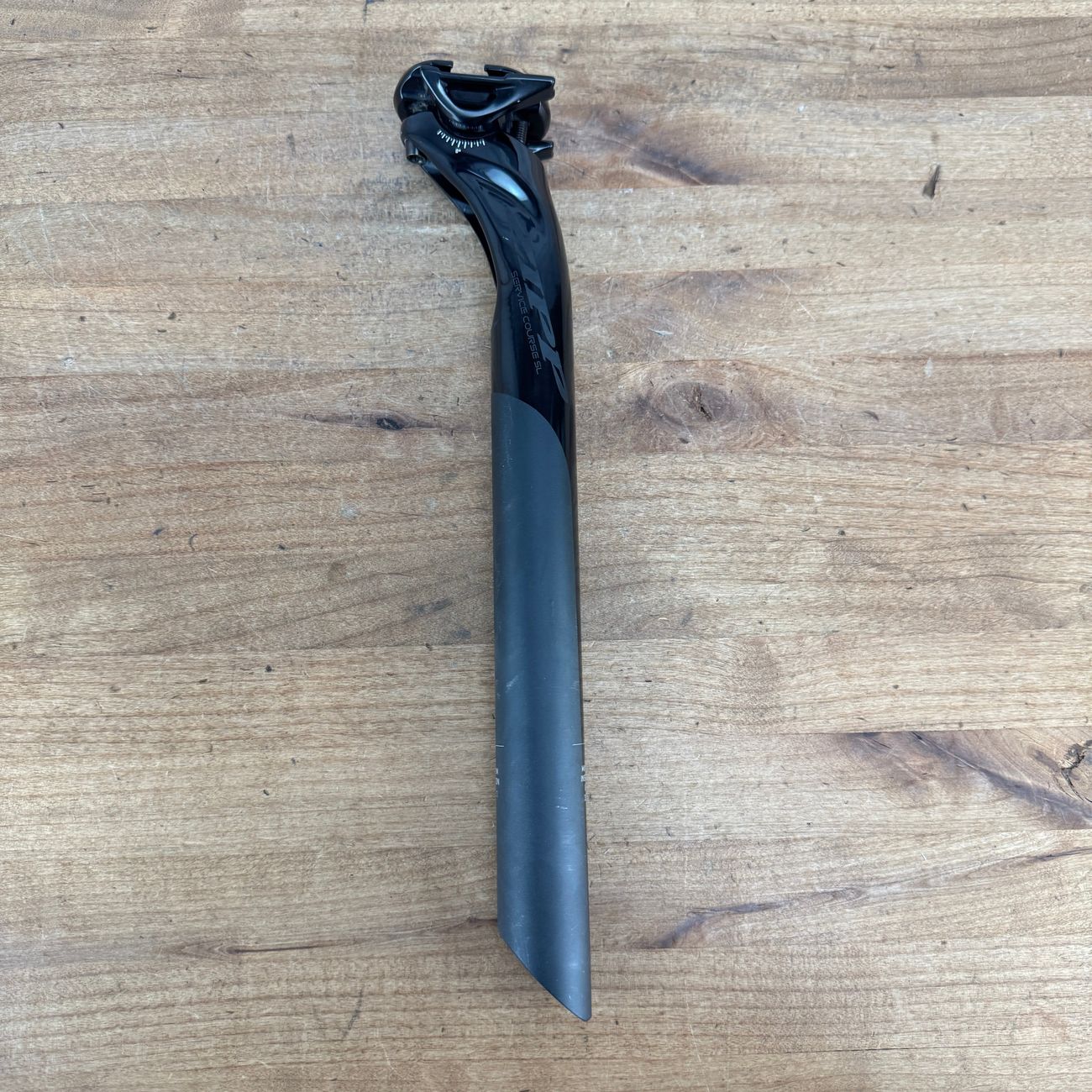 Light Use! Zipp Service Course SL 300mm x 31.6mm 20mm Offset Alloy Seatpost