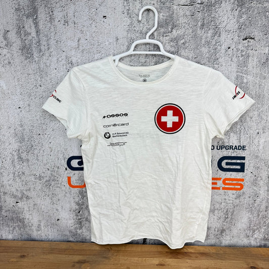 Light Wear! Clique Short Sleeve Men's Medium Assos Suisse DT Swiss T-Shirt