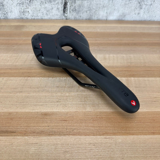 Light Wear Astute SkyLab 135mm TitanV 7x7mm Titanium Rails Bike Saddle
