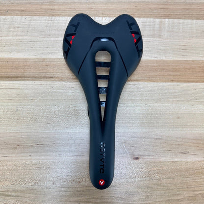Light Wear Astute SkyLab 135mm TitanV 7x7mm Titanium Rails Bike Saddle